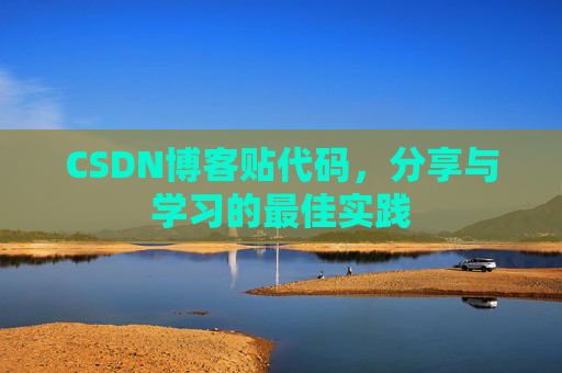 CSDN博客贴代码，分享与学习的最佳实践